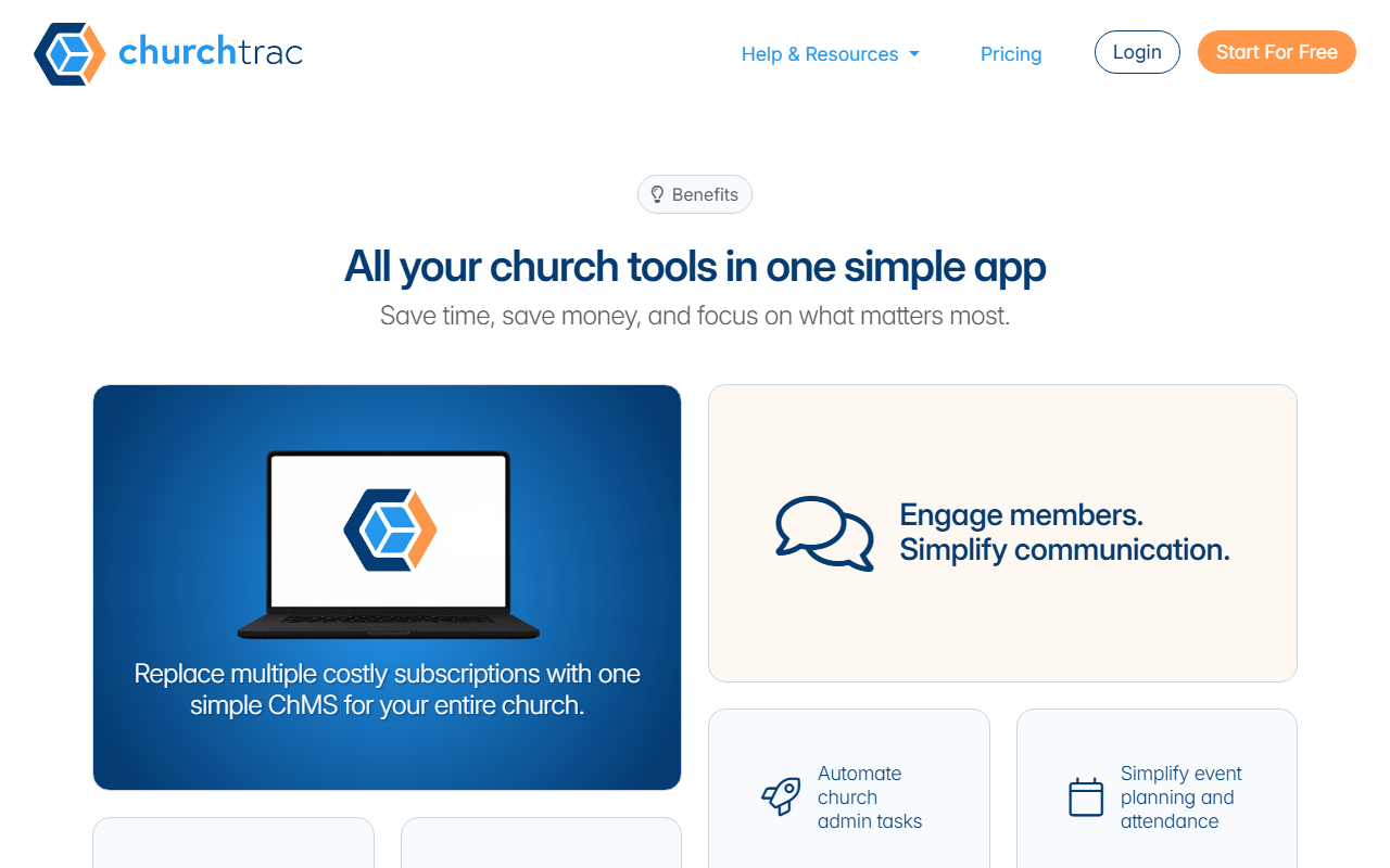 ChurchTrac screenshot