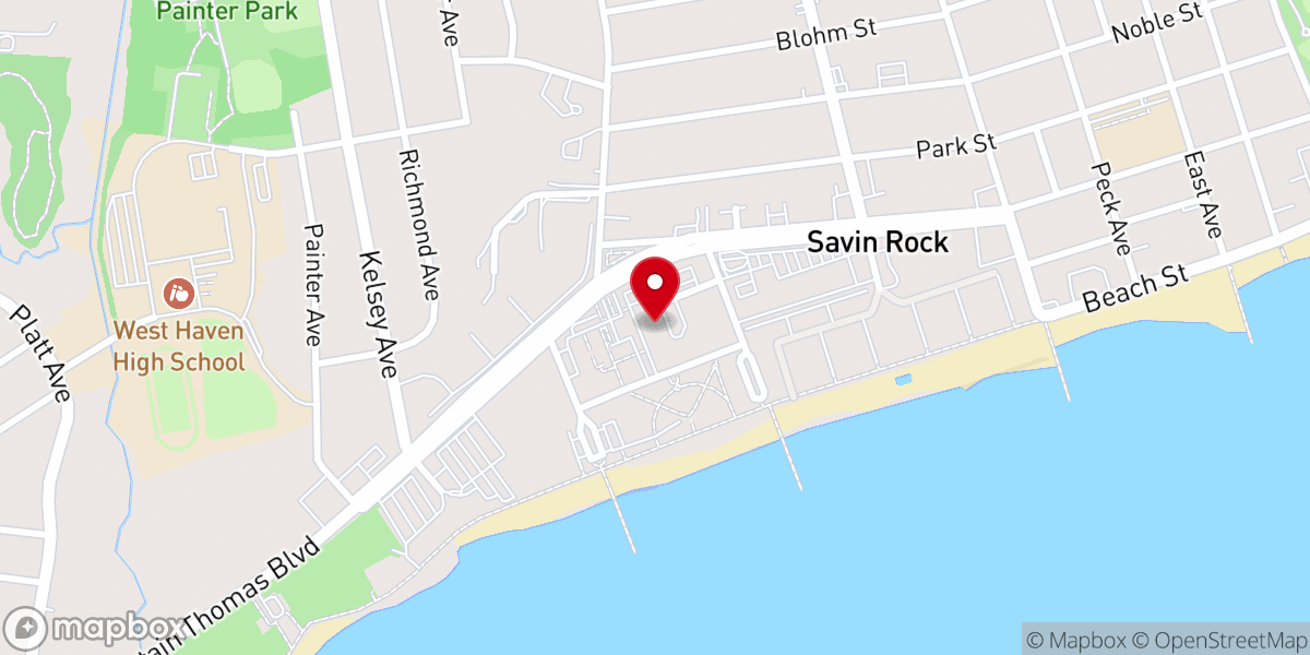 Map showing location of St. John Vianney Church of St. John XXIII Parish