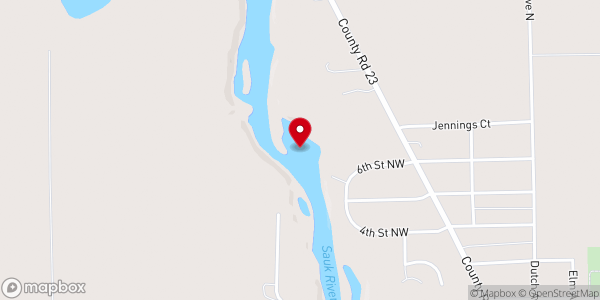 Map showing location of The Christian Ministry Center