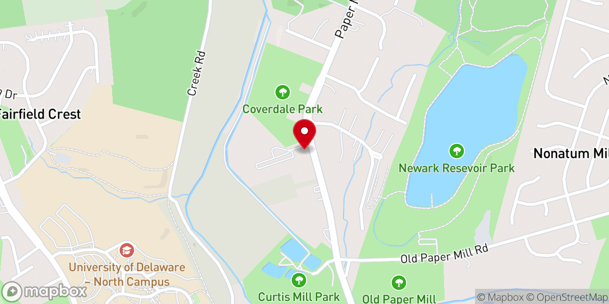 Map showing location of Grace Church
