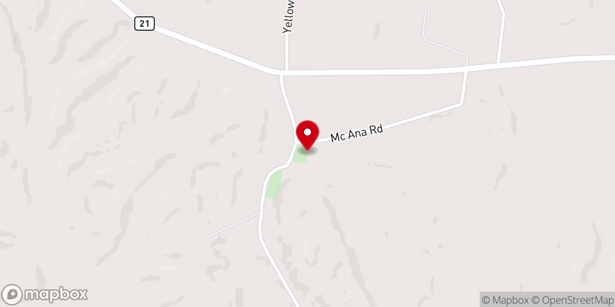 Map showing location of Graves Chapel