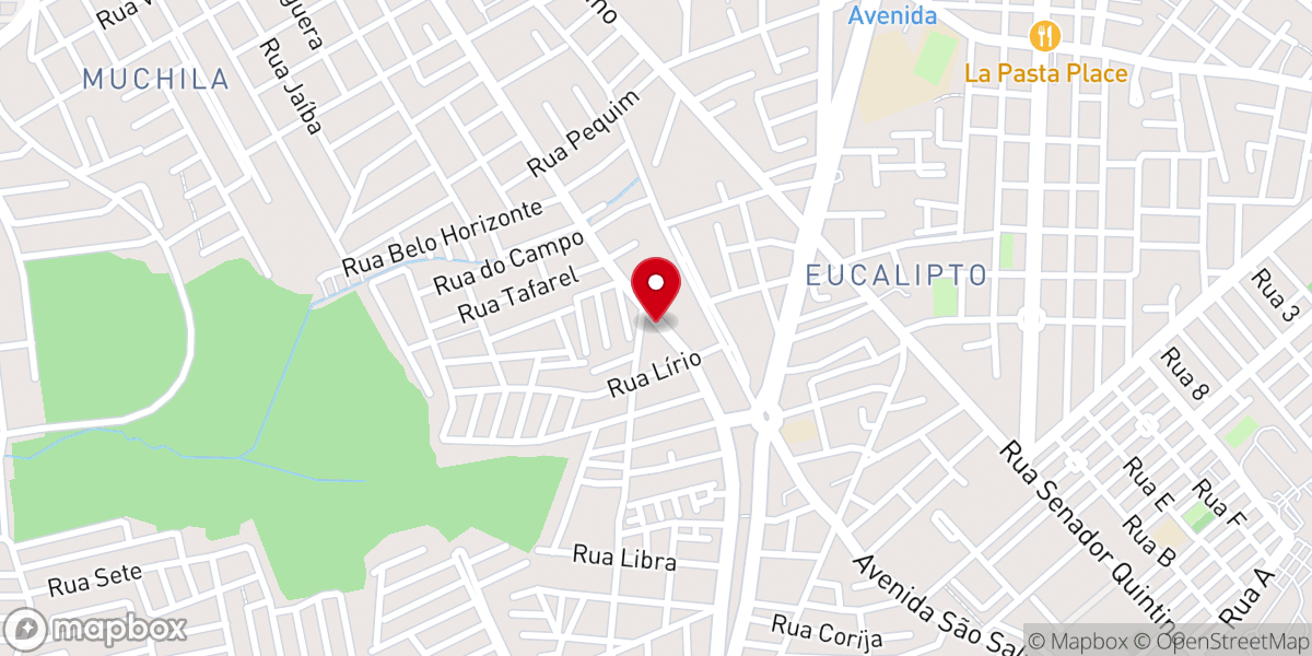 Map showing location of Igreja pentecostal nova aliaança com Deus
