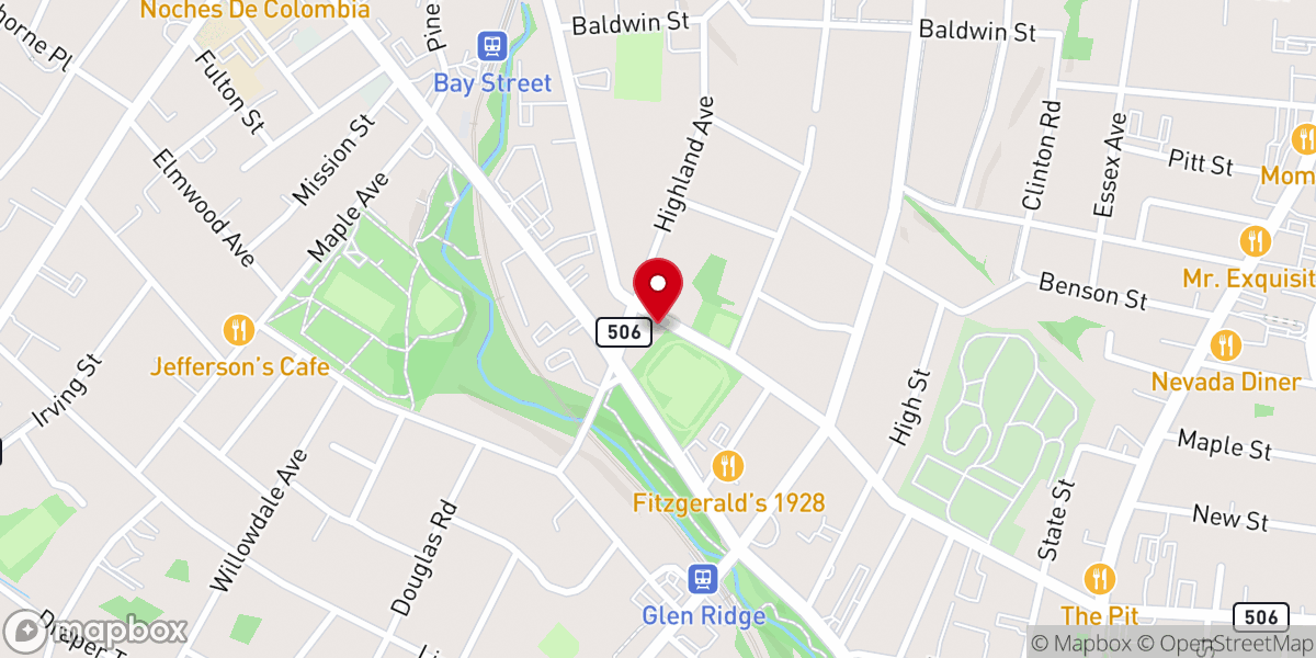 Map showing location of New Life Family Worship Church