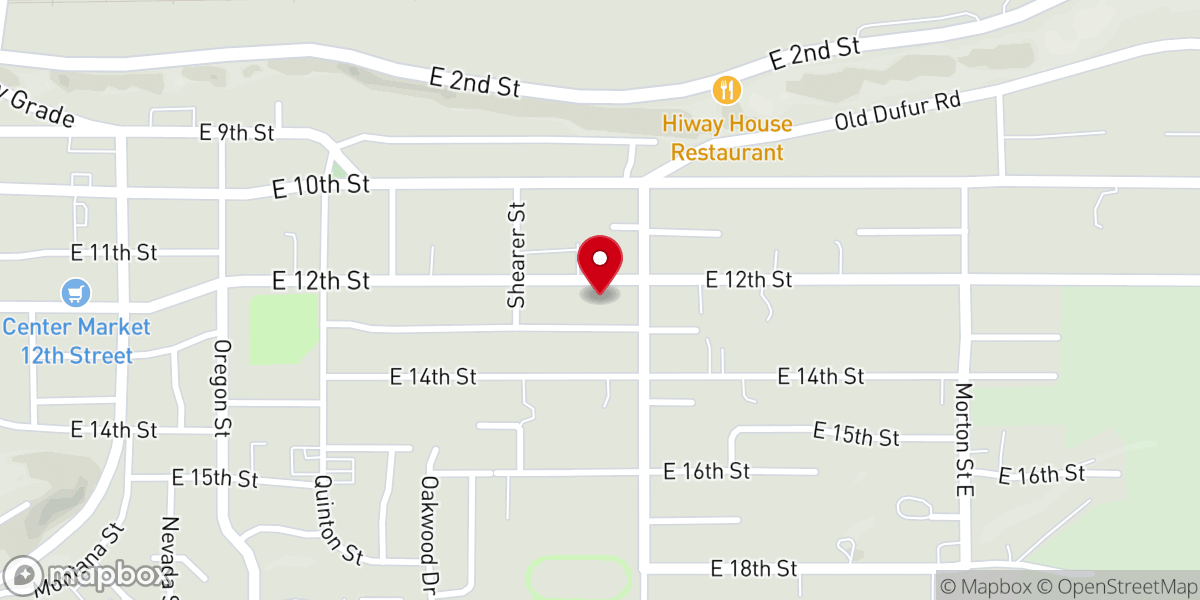 Map showing location of Solid Rock Community Church