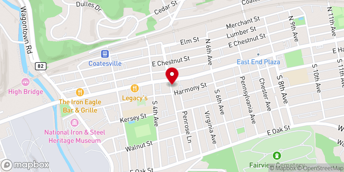 Map showing location of New Life In Christ Fellowship