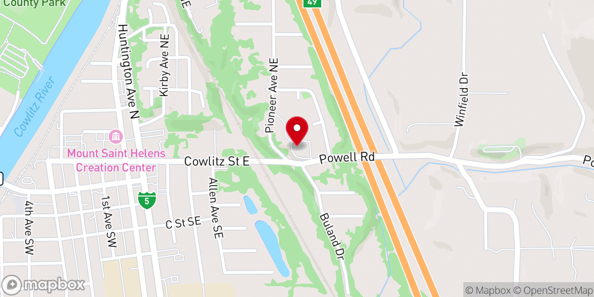 Map showing location of St Mary Catholic Church