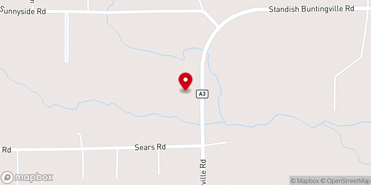 Map showing location of Honey Lake Valley Assembly of God