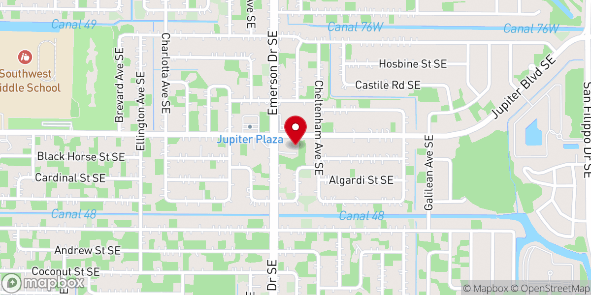 Map showing location of Community of Christ