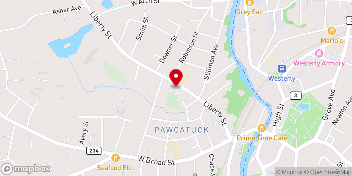 Map showing location of St. Michael the Archangel Church