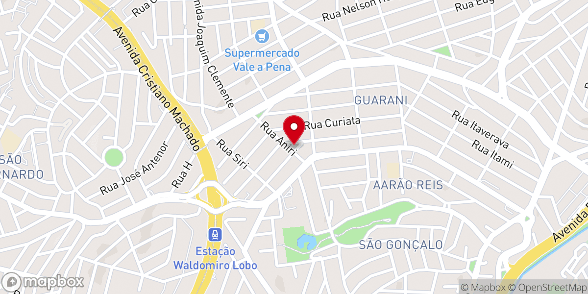 Map showing location of Igreja de Nossa Senhora da Paz