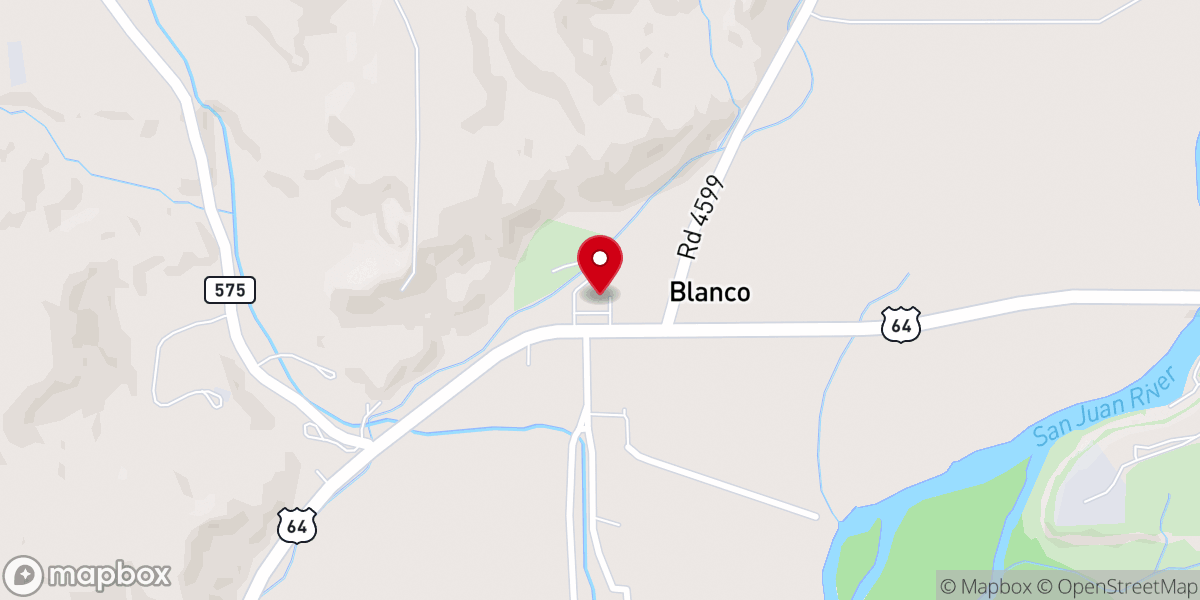 Map showing location of St Rose Church