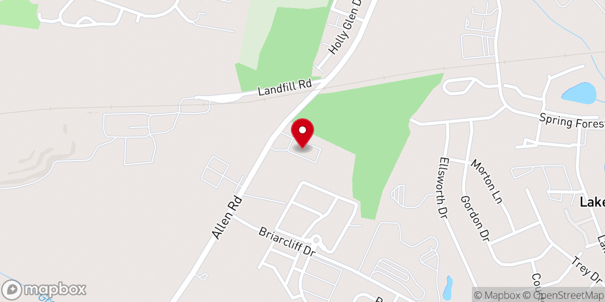 Map showing location of Wells Chapel Church of God in Christ