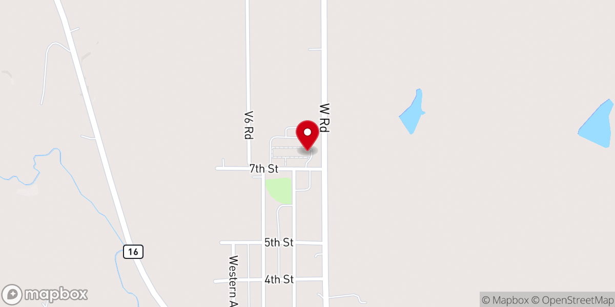 Map showing location of Denison Reformed Presbyterian Church
