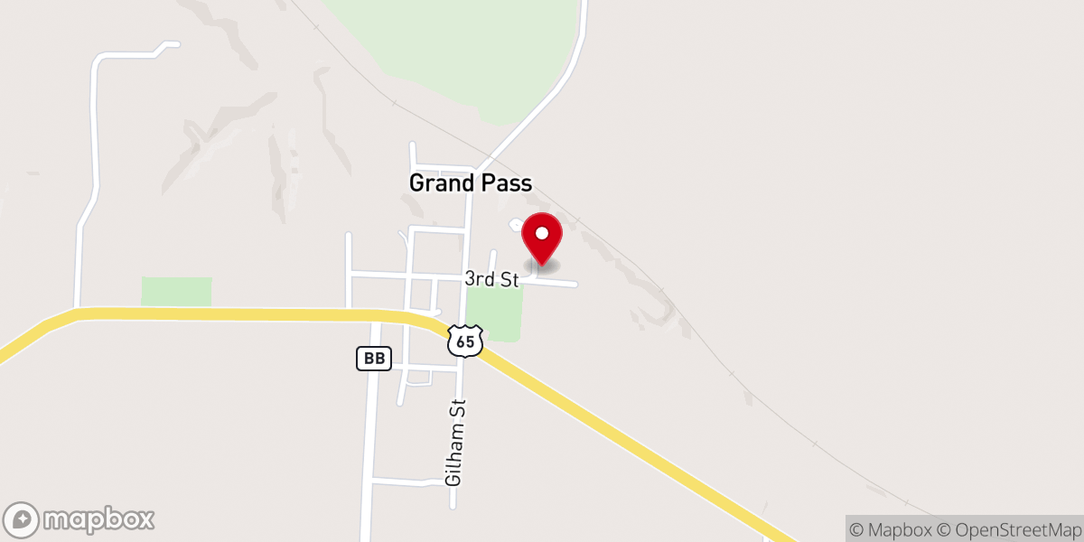 Map showing location of St. Luke's UCC