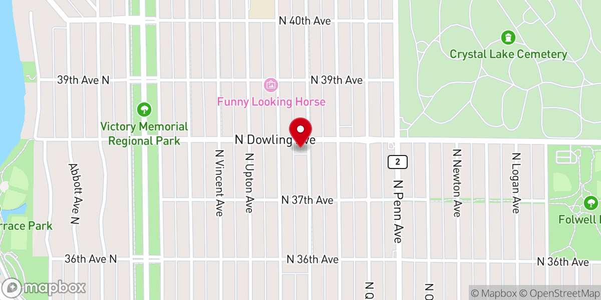 Map showing location of Kingdom Life Church