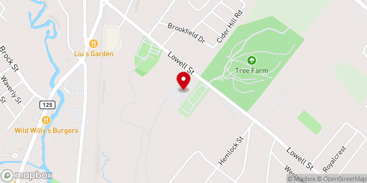 Map showing location of St. Mary Church