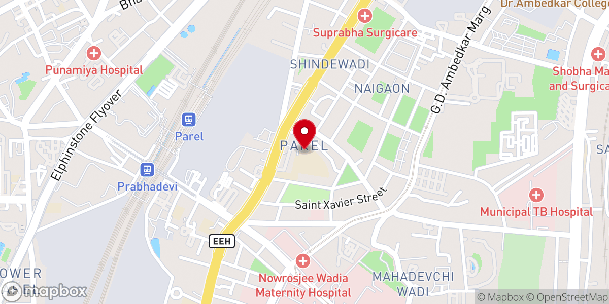 Map showing location of St. Paul’s Catholic Church