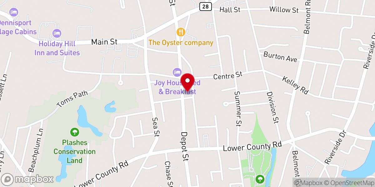 Map showing location of Mid-Cape Assembly of God