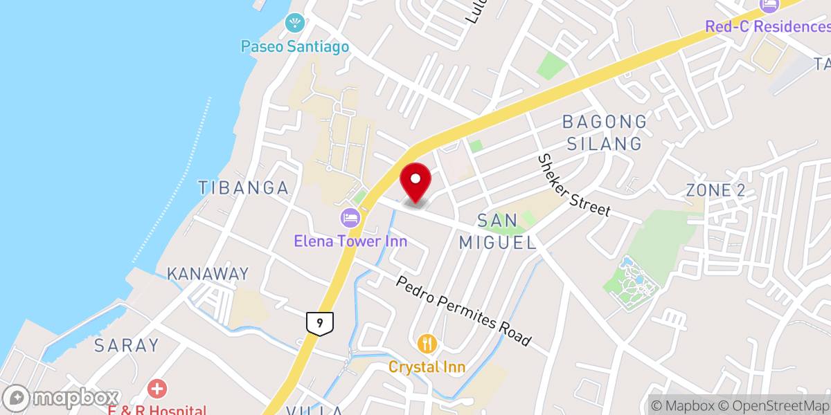 Map showing location of Every Nation Campus