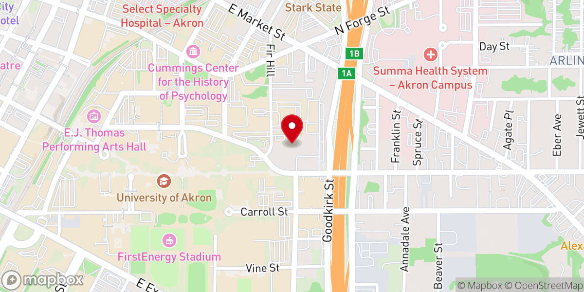 Map showing location of The Chapel