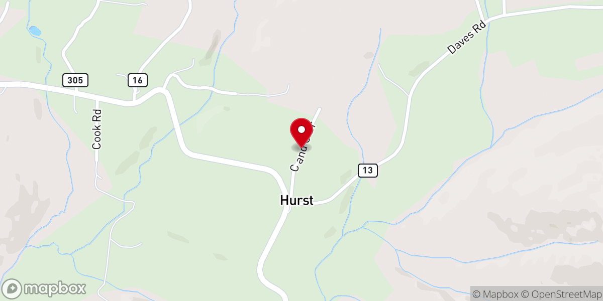 Map showing location of Wilscot Baptist Church