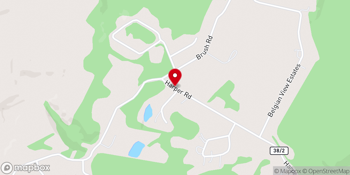 Map showing location of Edgewood Presbyterian Church Lewisburg, WV