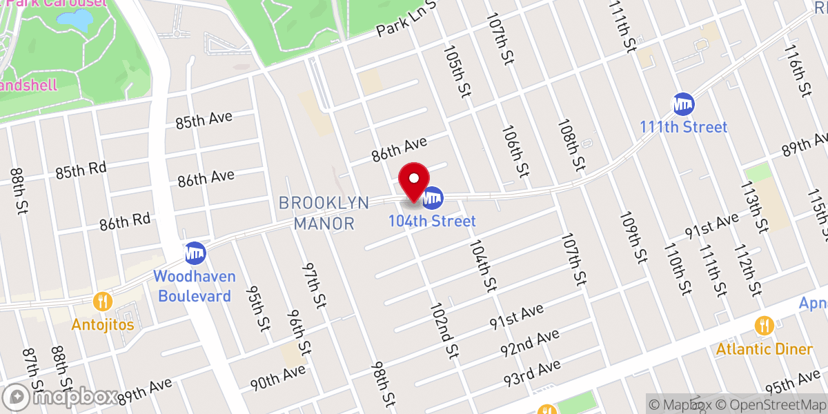 Map showing location of Praise & Worship Ministry