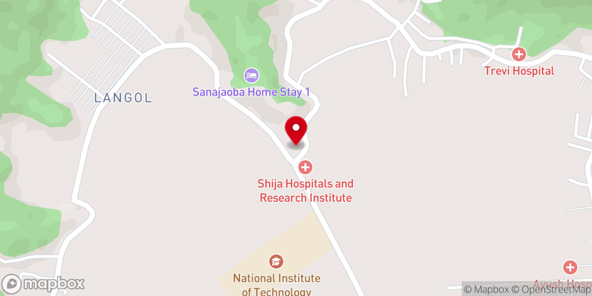 Map showing location of Lanthungching Baptist Church