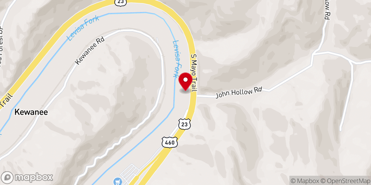 Map showing location of Oasis Church of God