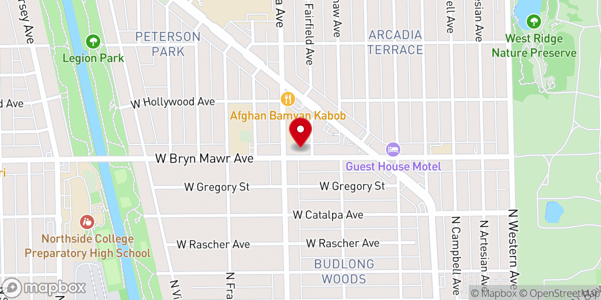Map showing location of St Padre Pio Parish