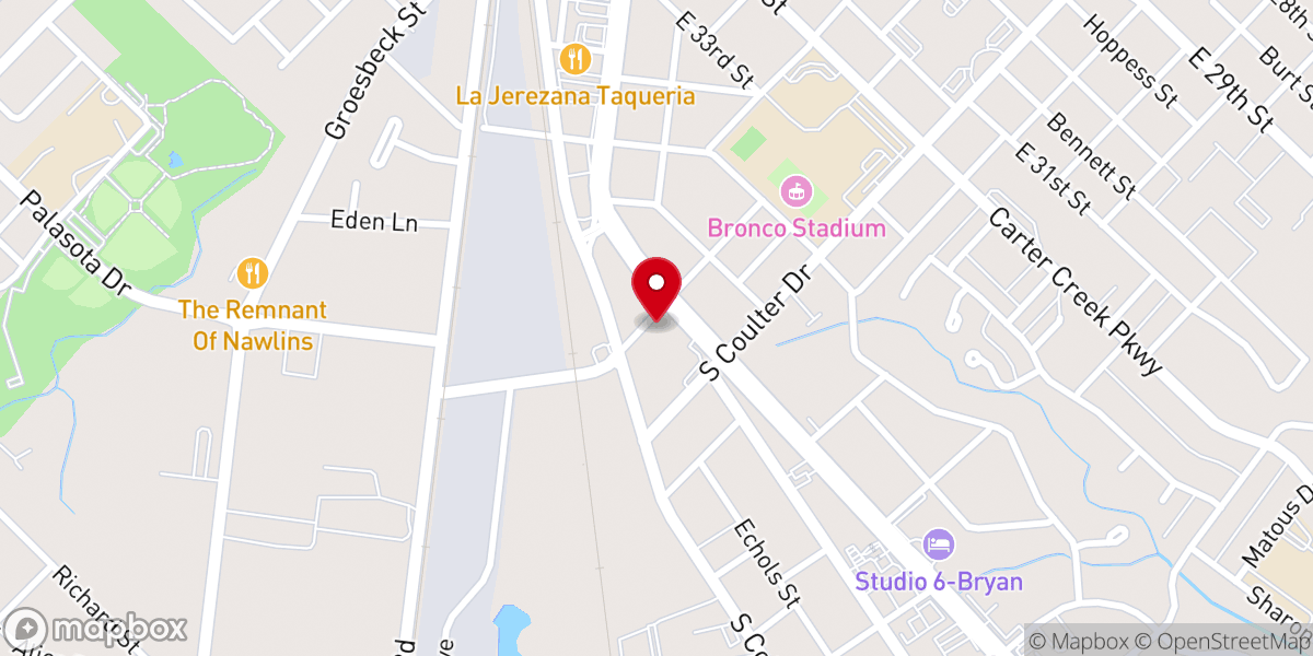 Map showing location of Promise Church | Iglesia de Promesa