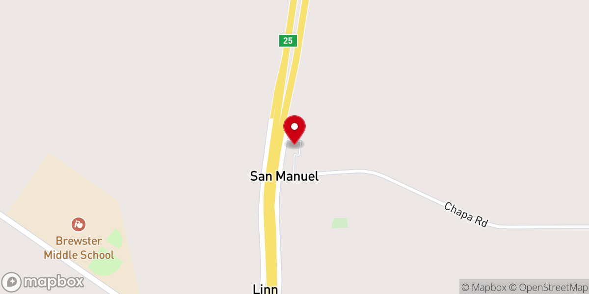 Map showing location of Saint Anne Catholic Church
