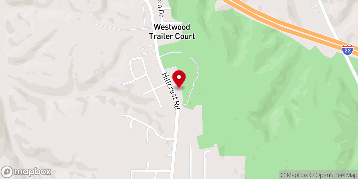 Map showing location of Love Fellowship Christian