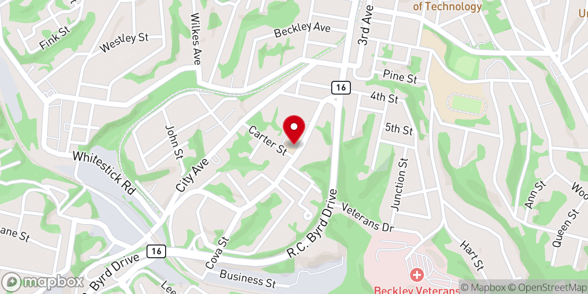 Map showing location of St Francis De Sales Parish