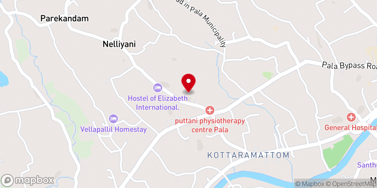 Map showing location of Assemblies of God(AG Church)