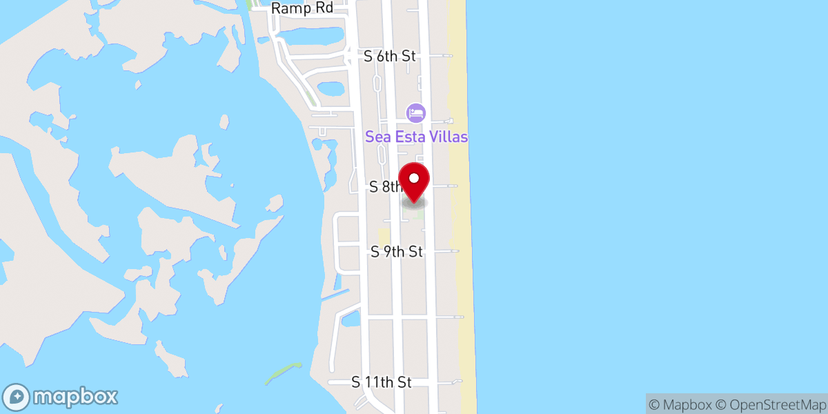 Map showing location of Club Zion Community Church