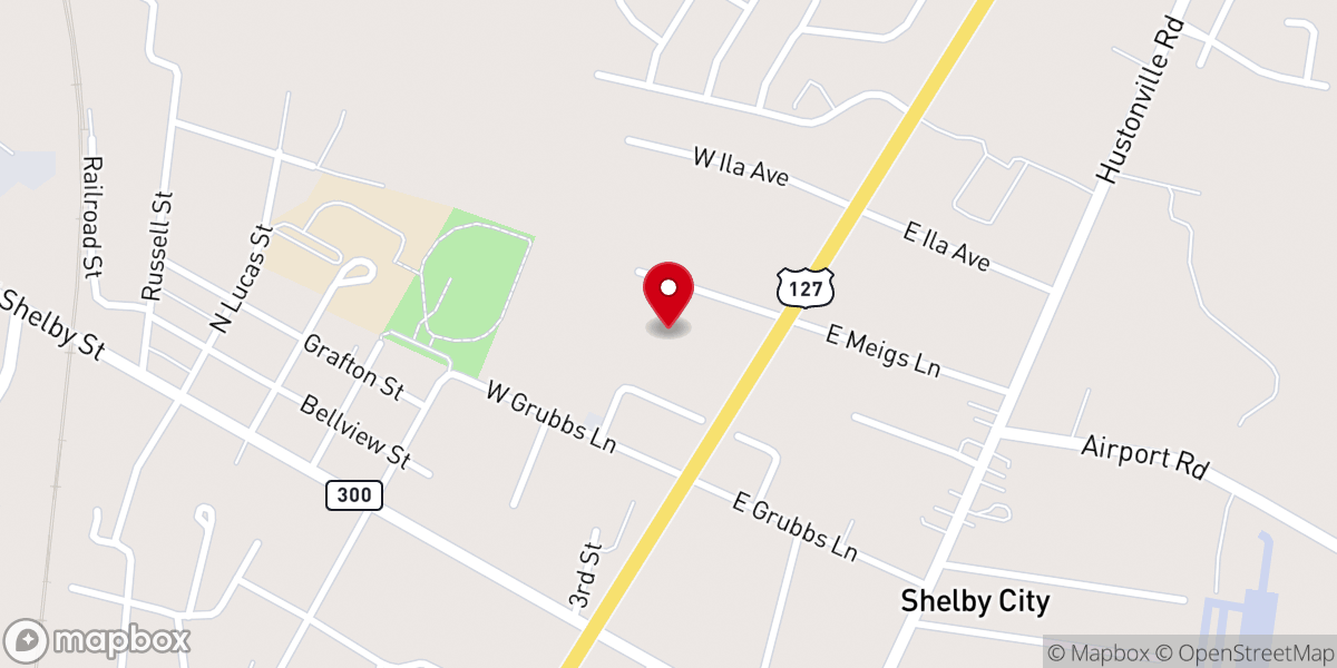 Map showing location of Redemption Road Church