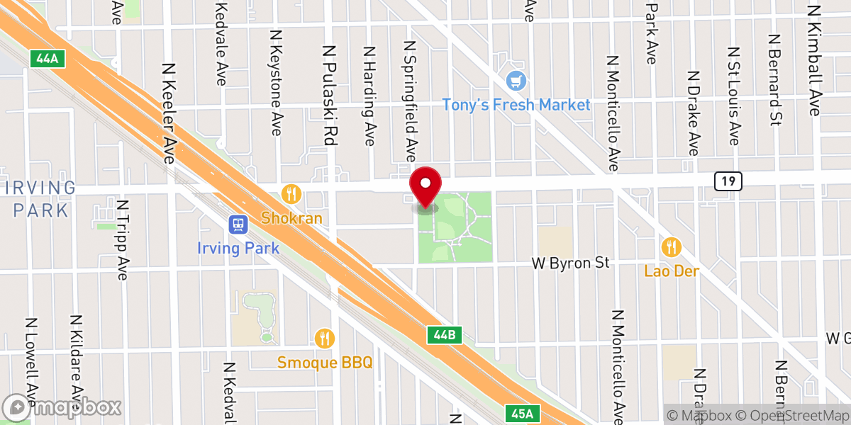 Map showing location of Sow Community Church