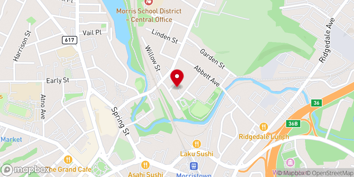 Map showing location of Church of God in Christ