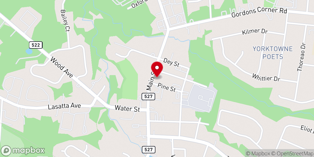 Map showing location of Our Lady of Mercy Roman Catholic Church