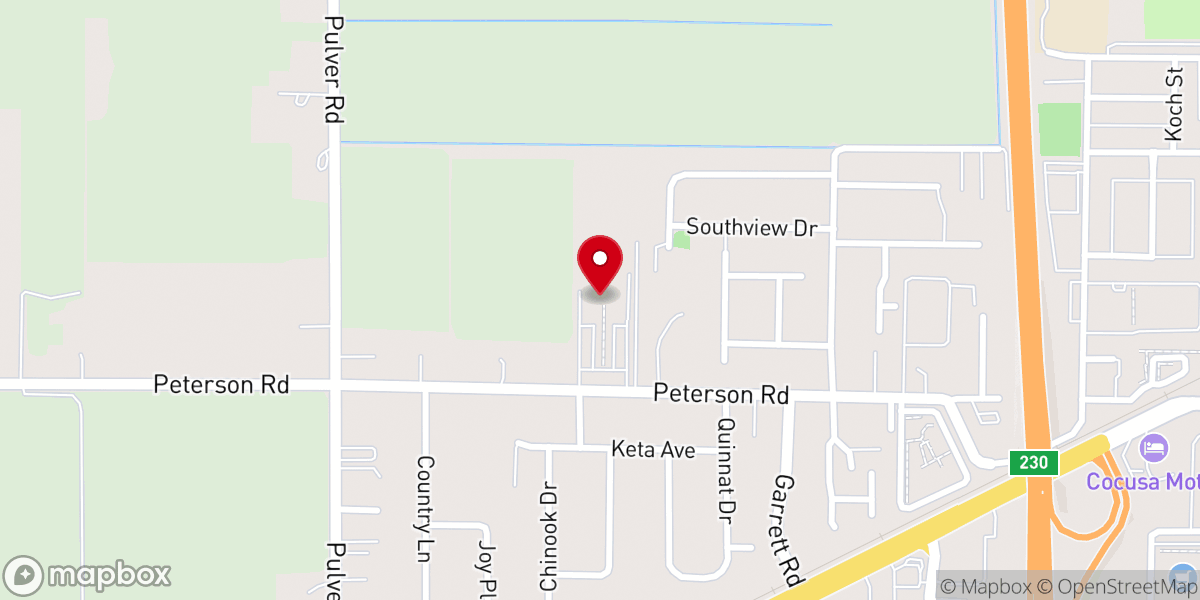 Map showing location of St Charles Catholic Church