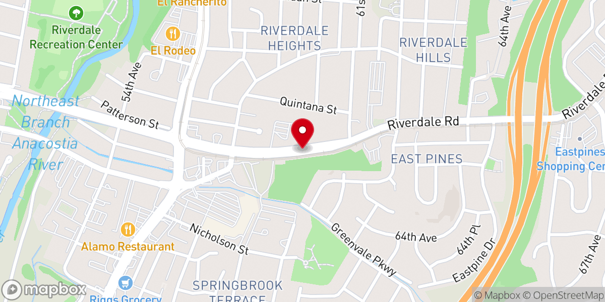 Map showing location of 316 Love Church Inc