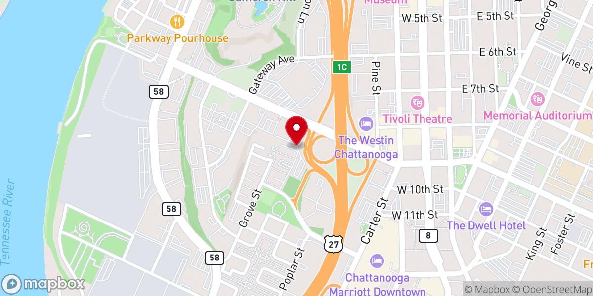 Map showing location of TR Uw Fo Meacham Fbo Presby CH 144-3046900
