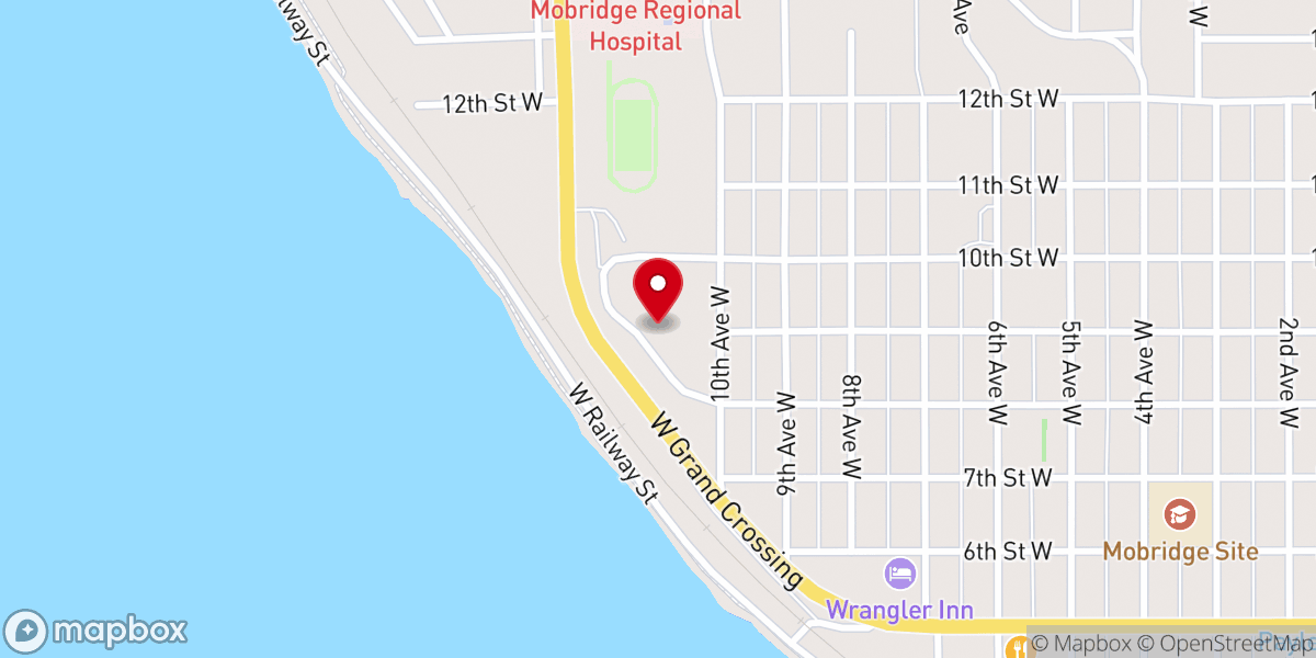 Map showing location of Sacred Word Lutheran Church