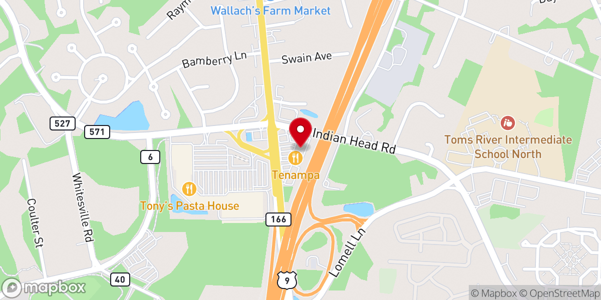Map showing location of Overcomers Church