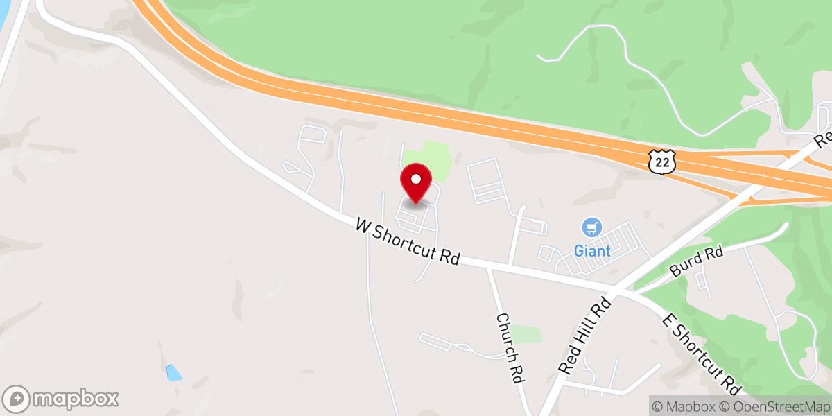 Map showing location of Newport Assembly of God Family Life Center & Church