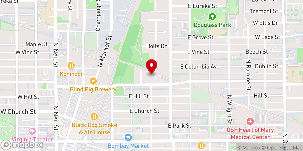 Map showing location of Deliverance Temple Apostolic