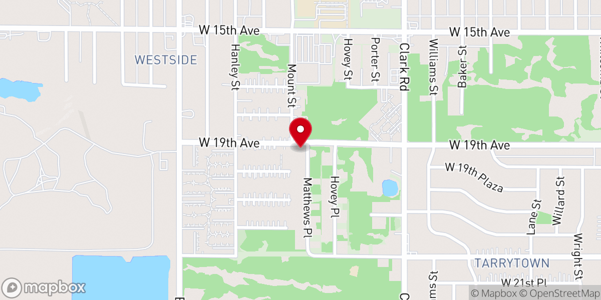 Map showing location of Sweet Pilgrim of Grace Baptist Church