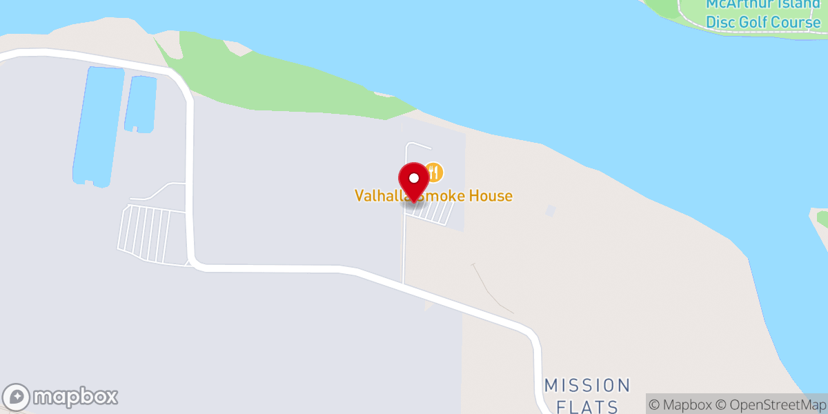 Map showing location of 1850 Mission Flats Rd #600