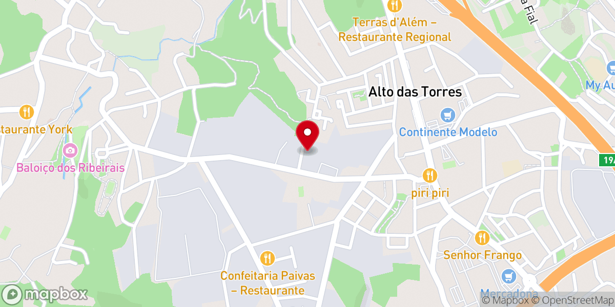 Map showing location of Advec Porto